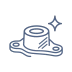 Surface finish and appearance requirement icon